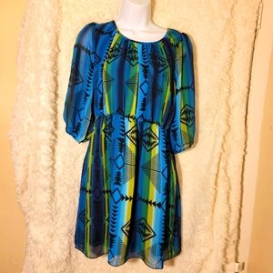 Multiple colors dress